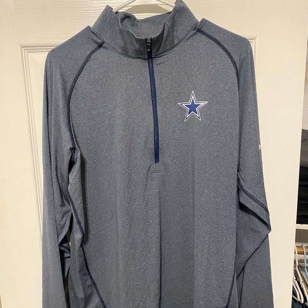 Dallas Cowboys Columbia 1/4 Zip Pullover